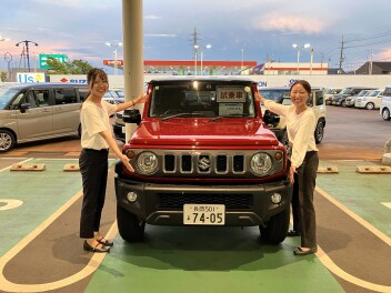 ジムニーノマド試乗車２３日まであります！！